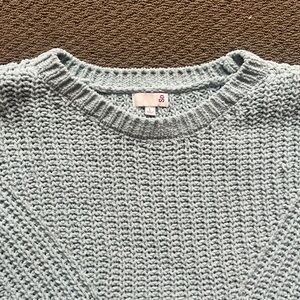 SO Soft Blue Knit Pullover